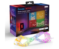 Govee H70BC užuolaidų šviestuvas „Netflix“ bendro prekės ženklo versija | Užuolaida, LED užuolaida | „Wi-Fi“, „Bluetooth“