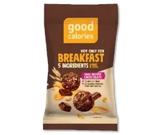 Grauzdēta auzu uzkoda ar Beļģu šokolādi GOOD CALORIES, 40g