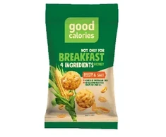 Grauzdēta auzu uzkoda ar sālītiem zemesriekstiem GOOD CALORIES, 32g