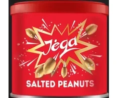 Grauzdēti zemessrieksti Jėga ar sāli (bundžā), 140g