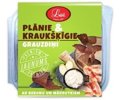 Grauzdiņi LĀČI, plānie un kraukšķīgie, ar bekona garšu, 100g