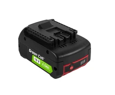 Green Cell Žalias Cell Žalias Cell baterija, skirta Bosch 18V 4Ah Power Tools Pakaitinė baterija GBA1600Z00038