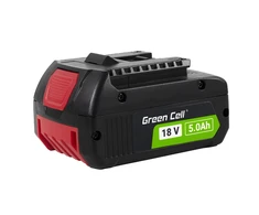 Green Cell Žalias Cell Akumuliatorius, skirtas Bosch 18V 5Ah elektros įrankiams Pakaitinis akumuliatorius GBA 1600A002U5