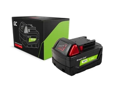 Green Cell Žalias Cell Žalias Cell baterija, skirta Milwaukee M18 18V 5Ah pakaitinė baterija M18 B5 4932430483