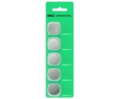 Green Cell Baterijas Žalias Cell Blister 5x Lithium Baterija CR2016