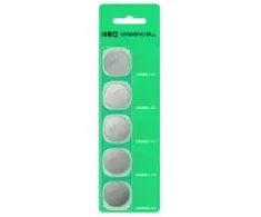 Green Cell Baterijas Žalias Cell Blister 5x Lithium Baterija CR2025