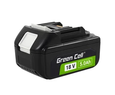 Green Cell Žalias Cell Žalias Cell BL1850 baterija (18V 5Ah), skirta Makita LXT 18V elektros įrankiams