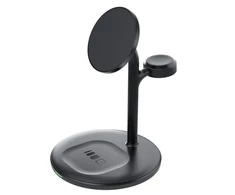 Green Cell Žalias Cell MagScape Stand 3w1 MagSafe juoda
