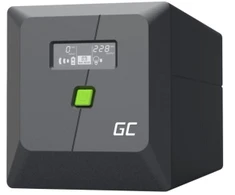 Green Cell Žalias Cell Nepertraukiamo maitinimo šaltinis (UPS) Greencell 750VA 480W PowerProof su LCD ekranu