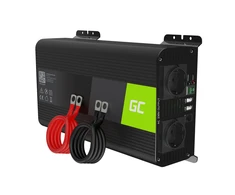Green Cell Žalias Cell PRO 12V iki 230V 1000W/2000W grynos sinusinės bangos