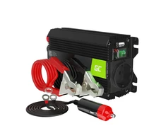 Green Cell PRO automobilio maitinimo inverteris nuo 24V iki 230V 300W / 600W su USB