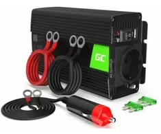 Green Cell Žalias Cell Automobilinis įtampos keitiklis 24V į 230V 300W/600W