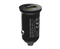 Green Cell Žalias Cell Žalias Cell Autoladegerät 38W GC PowerRide Nano38 su USB-C USB-A Maitinimo tiekimas ir Ultra Charge Schnellladung