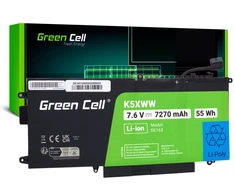 Green Cell Žalias Cell Žalias Cell nešiojamas kompiuteris Akku K5XWW, skirtas Dell Latitude 7390 2-in-1 5289 7389