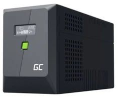 Green Cell Žalias Cell Avarinis maitinimo šaltinis UPS Greencell 2000VA 1200W PowerProof su LCD ekranu