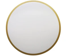Lubinis šviestuvas Lubinis LED šviestuvas BESK GOLD SLIM, 36W, 3000K, Auksinis kontūras