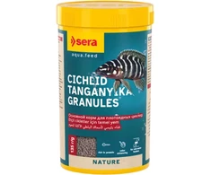 Grimstoša granulēta barība gaļēdāju cihlīdām - Sera Granured, 250ml (135g)