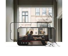 Apsauginis stiklas Apple iPhone 15 Pro Hofi Glass Pro+ juodos spalvos