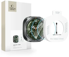 Grūdintas stiklas TECH-PROTECT EASY SET+ 2-PACK SAMSUNG GALAXY WATCH ULTRA 2 2026 (47 MM) CLEAR