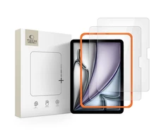 Apsauginis grūdintas stiklas Apple iPad Air 11” 6 / 7 / 2024-2025 kompiuteriui „Tech-Protect Easy Set+ 2 vnt.”