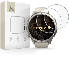 Tech-Protect Glass Fit+ 2 vnt. Tempered Glass for Garmin Fenix ​​9 Pro 43mm