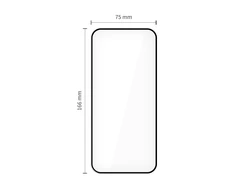 Tech-Protect Glass Fit+ 2-pack apsauginis stiklas Xiaomi Redmi 15C / Poco C85 – juodas