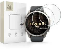 Tech-Protect Glass Fit+ 2 vnt. Tempered Glass for Garmin Fenix ​​9 Pro 51mm