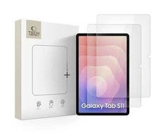 Tech-Protect Glass Fit+ 2-pack apsauginis stiklas skirta Samsung Galaxy Tab S11 11.0 – transparent