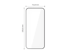Tech-Protect Glass Fit+ 2-pack skirtas Xiaomi Poco F8 Pro Ultra – juodas