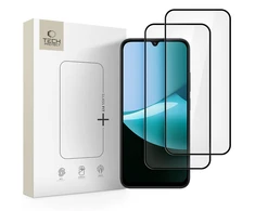 Tech-Protect Glass Fit+ 2-pack apsauginis stiklas Xiaomi Redmi 15C / Poco C85 – juodas