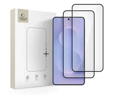 Tech-Protect Glass Fit+ 2-pack apsauginis stiklas skirta Samsung Galaxy S25 Edge – skaidrus