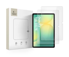 Apsauginis grūdintas stiklas Samsung Galaxy Tab S7 / S8 / S9 11.0 / S9 FE / S10 FE 10.9 planšetei „Tech-Protect Glass Fit+ 2-Pak