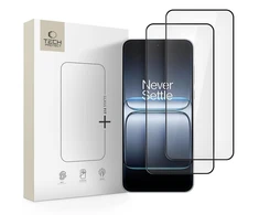„Tech-Protect Glass Fit+“ 2 grūdintų stiklų pakuotė, skirta „OnePlus Nord 5“ - juodas