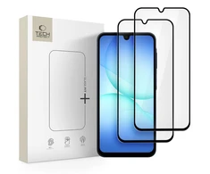 Tech-Protect Glass Fit+ 2-pack apsauginis stiklas skirta Samsung Galaxy A16 4G / 5G / A26 5G / A17 4G / 5G – juodas