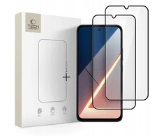 Tech-Protect Glass Fit+ 2-pack apsauginis stiklas skirta Xiaomi Poco M7 – juodas