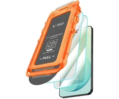 Grūdintas stiklas TECH-PROTECT QUICK SET+ 2-PACK GALAXY S26 FE CLEAR