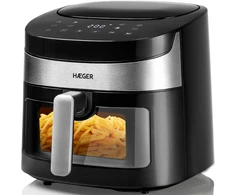 Be riebalų Gruzdintuvė Haeger AF-D80.008A Air Banquet Karšto oro kepimui 8L 1800W