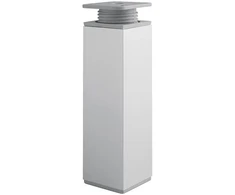 GTV Mēbeļu kāja kant.regulējama 80mm alum.