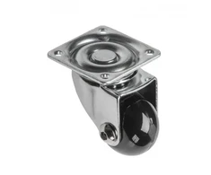 GTV Furniture wheel, Brazylia, juodas, 35mm (without brake)
