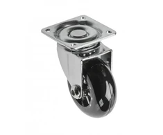 GTV Furniture wheel, Brazylia, juodas, 50mm (without brake)