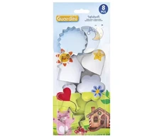 Guardini Gingerbread and cookie cutter set 8 pcs. assorted
