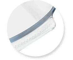 Guardini Stikla cepsanas trauks taisnstura Borosilicate Glass 34x22 5x6cm / 2 7L