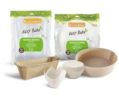 Guardini Paper trays baltas set of 3 Easy Bake Bio Ø31cm
