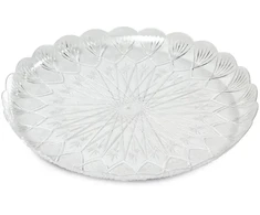 Guardini Plastic trays transparent set of 2 Easy Bake Ø33cm