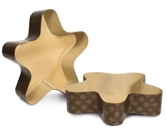 Guardini Star-shaped set of paper baking molds 3 pcs. Easy Bake 25x21cm