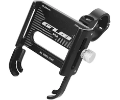 GUB bike holder for mobile phone P30 Aliuminio juodas