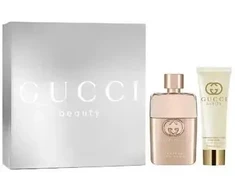 Gucci Guilty Pour Femme parfuminio vandens dovanų rinkinys (50 ml EDP) ir 50 ml kūno losjonas