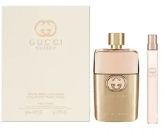 Gucci Guilty Pour Femme EDP dovanų rinkinys EDP 90 ml ir miniatiūrinis EDP 10 ml 90 ml