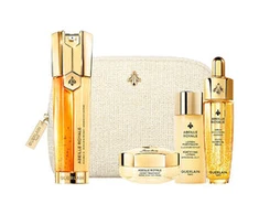 Guerlain Abeille Royale Serum Doble R, 50 ml Locion Reafirmante, 40 ml Crema De Dia, 15 mlaceite, 15 mlpouch