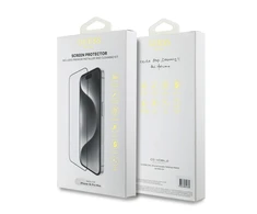 Guess ekrano apsauga 2.5D Apple iPhone 16 Pro Max Juodas